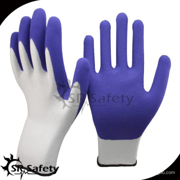 SRSAFETY Gant de travail super doux revêtu de latex moulé en mousse de 13 g